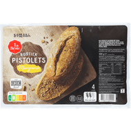 Foto van 1 de Beste Pistolet rustiek meergranen 4 stuks