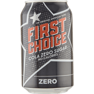 Foto van First Choice Cola Cola zero sugar