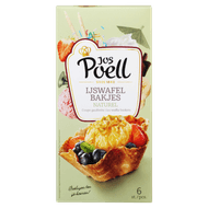 Foto van Jos Poell Ijswafelbakjes naturel 6 st.