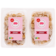 1 de Beste Vetspekblokjes duo gerookt Foto van 1 de Beste Vetspekblokjes duo gerookt