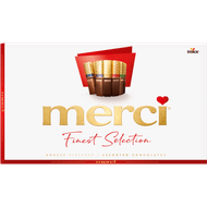 Merci Finest Selection diverse chocolaatjes Foto van Merci Finest Selection diverse chocolaatjes