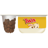 Danone Twix mix yoghurt Foto van Danone Twix mix yoghurt