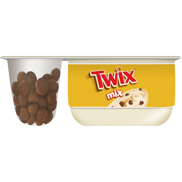 Danone Twix mix yoghurt