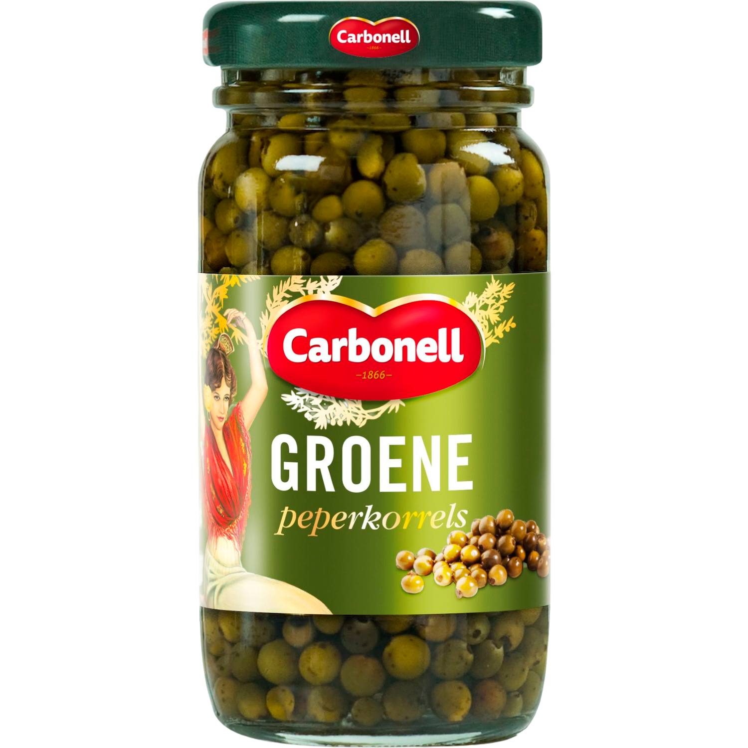 Carbonell Groene peperkorrels