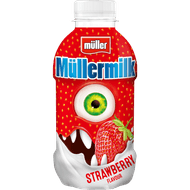 Müller Müllermilk aardbei Foto van Müller Müllermilk aardbei