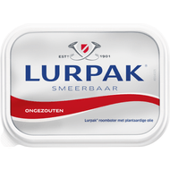 Lurpak Smeerbare boter ongezouten Foto van Lurpak Smeerbare boter ongezouten