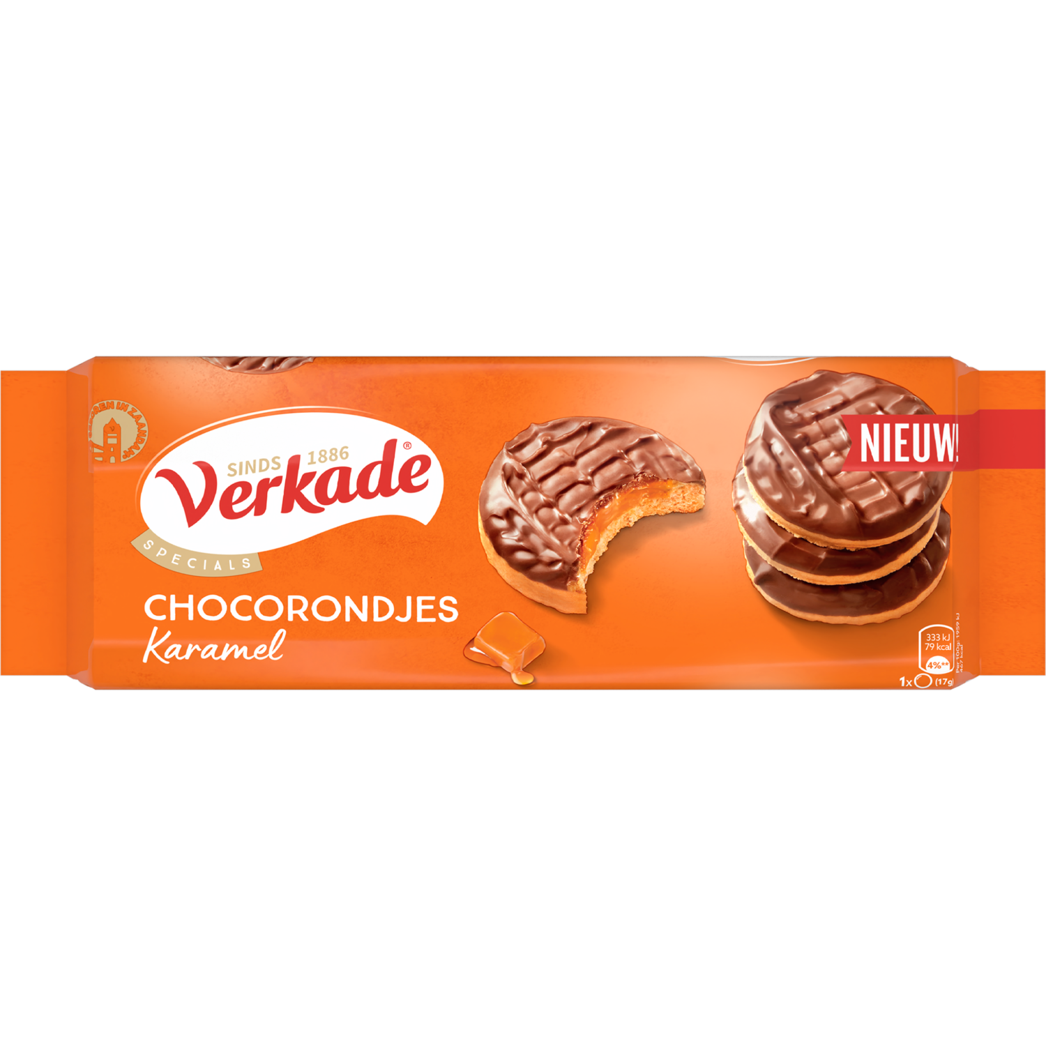 Verkade Chocorondjes karamel