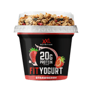 XXL Fit Yoghurt granola aardbei Foto van XXL Fit Yoghurt granola aardbei