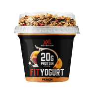 XXL Fit High protein yoghurt to go perzik Foto van XXL Fit High protein yoghurt to go perzik
