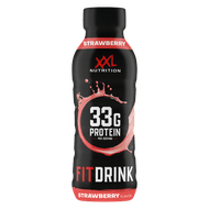 XXL Fit Protein drink strawberry Foto van XXL Fit Protein drink strawberry