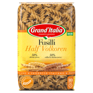 Grand'Italia Fusilli half volkoren Foto van Grand'Italia Fusilli half volkoren