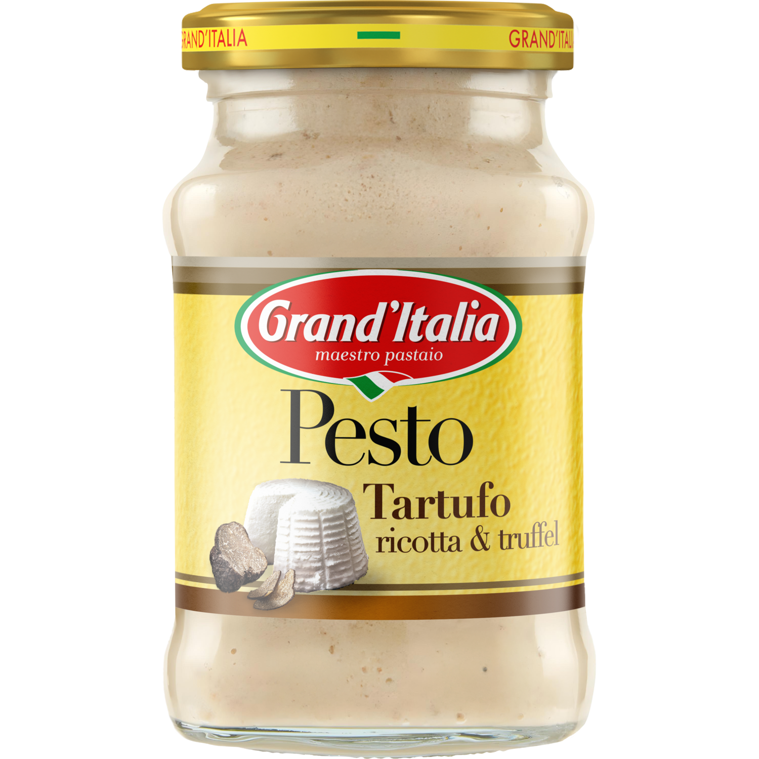 Grand'Italia Pesto truffel en ricotta