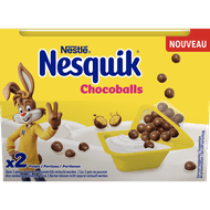 Nestlé Nesquik chocoballs 2 st. Foto van Nestlé Nesquik chocoballs 2 st.