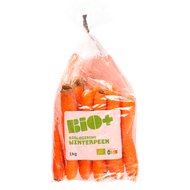 Bio+ Biologische winterpeen Foto van Bio+ Biologische winterpeen