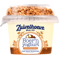 Zuivelhoeve Boern yoghurt muesli vanille-appel-kaneel Foto van Zuivelhoeve Boern yoghurt muesli vanille-appel-kaneel