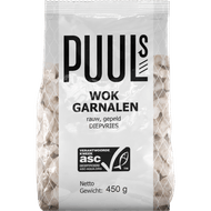 Klaas Puul Wok garnalen naturel Foto van Klaas Puul Wok garnalen naturel