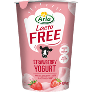 Arla Lactofree yoghurt aardbei Foto van Arla Lactofree yoghurt aardbei