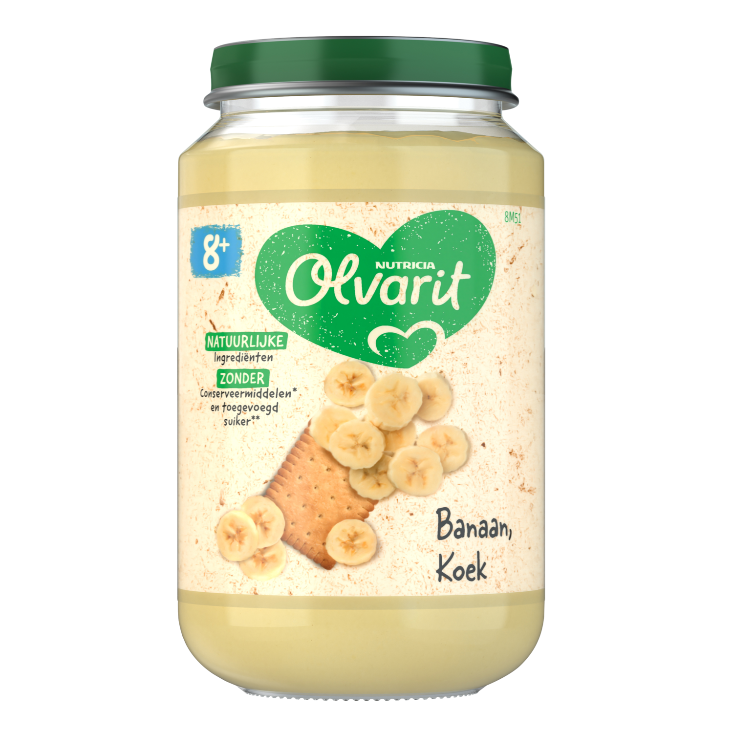 Olvarit 8+ Maanden Banaan Koek