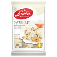 Lonka Soft nougat pinda-vruchten Foto van Lonka Soft nougat pinda-vruchten