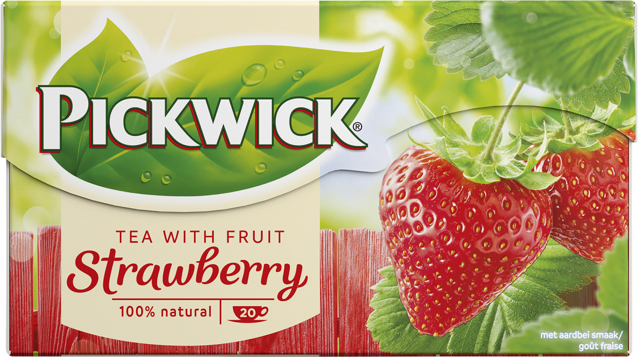 Pickwick Aardbei fruit thee