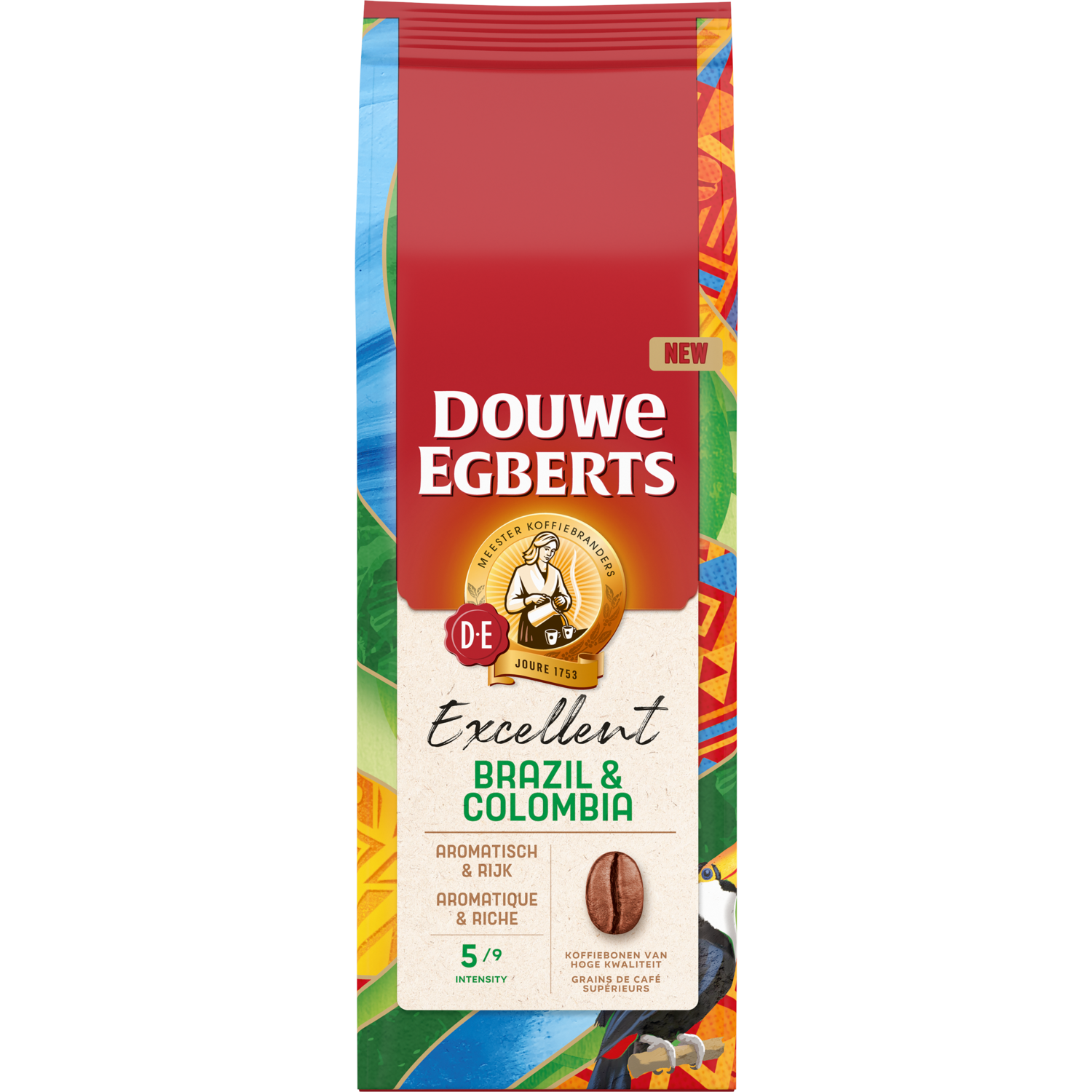 Douwe Egberts Koffiebonen excellent brazilie & colombia