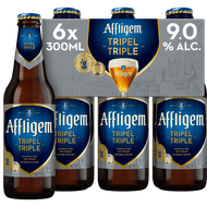 Affligem Tripel 6x30cl Foto van Affligem Tripel 6x30cl