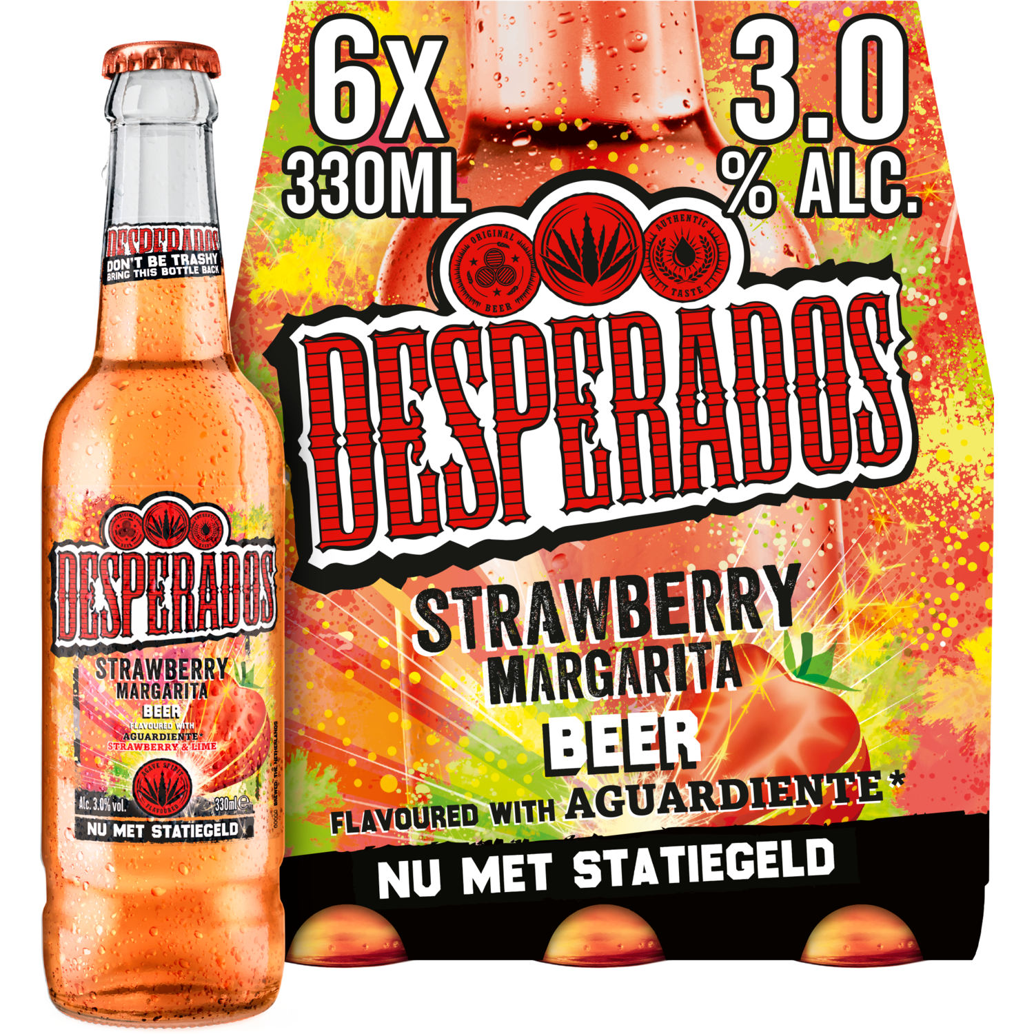Desperados Strawberry margarita 6x33cl