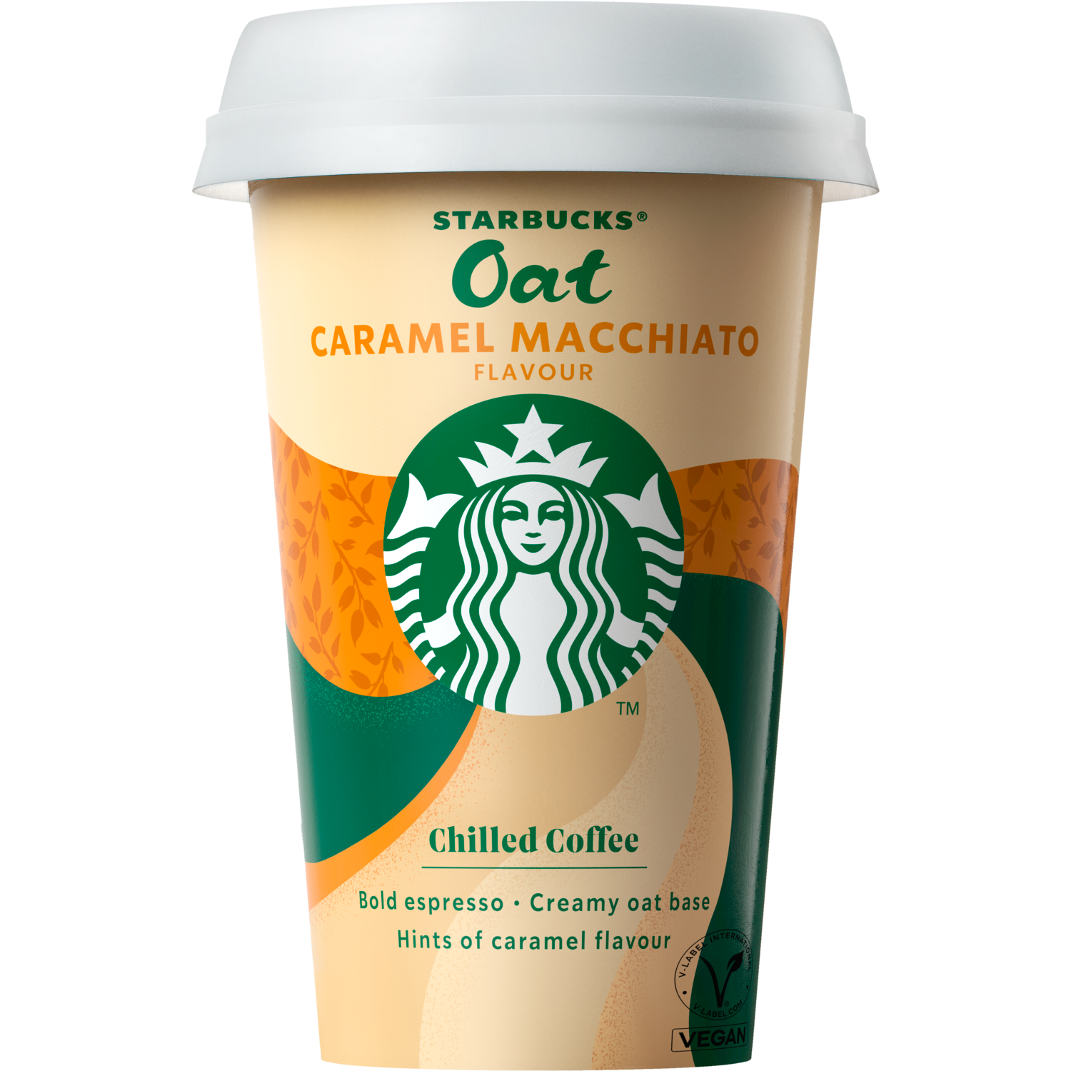 Starbucks Chilled coffee oat caramel