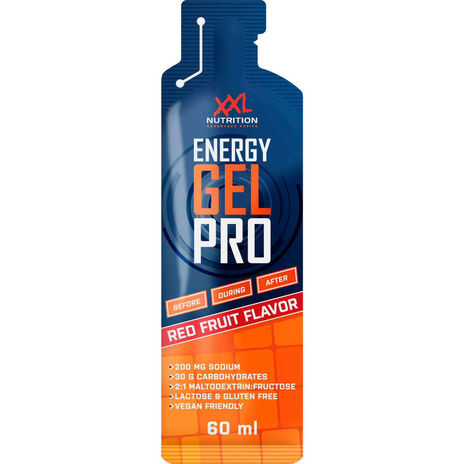 XXL NUTRITION Energy gel pro red fruit