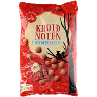1 de Beste Kruidnoten uitdeelzakjes 8 st. Foto van 1 de Beste Kruidnoten uitdeelzakjes 8 st.