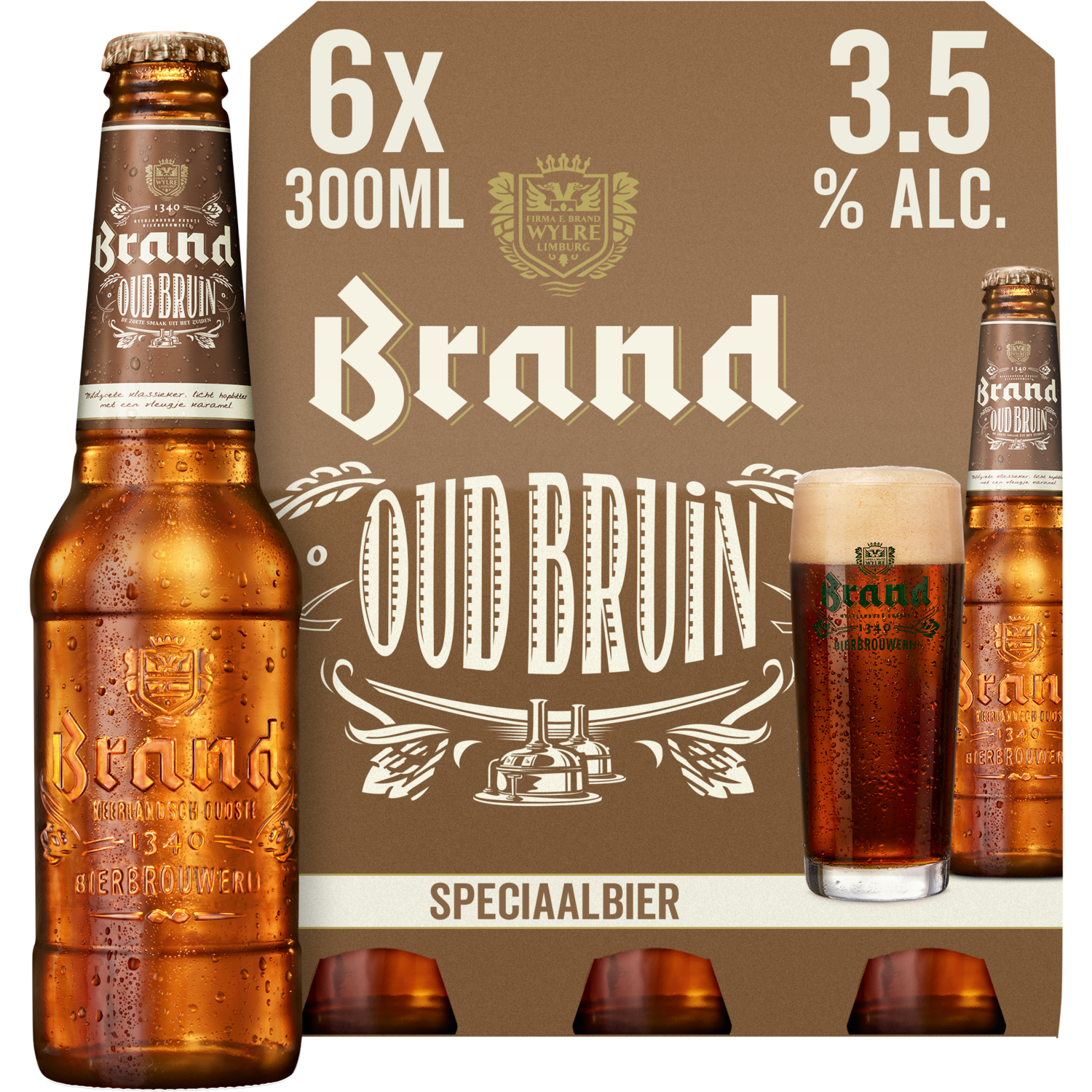 Brand Speciaalbier oud bruin