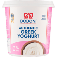 Dodoni Griekse yoghurt 0% vet Foto van Dodoni Griekse yoghurt 0% vet