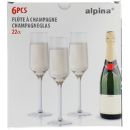 Foto van Alpina Champagneglas