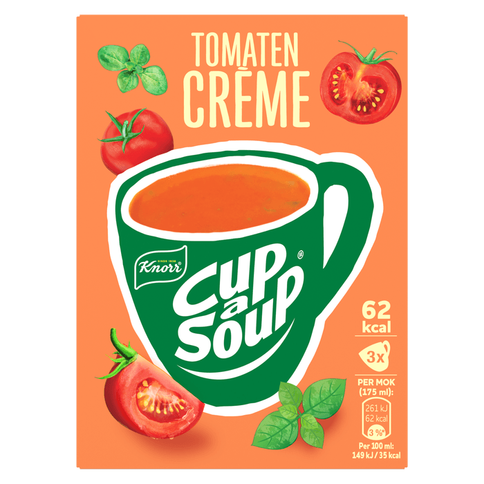 Knorr Cup-a-soup tomaat creme 3 st.