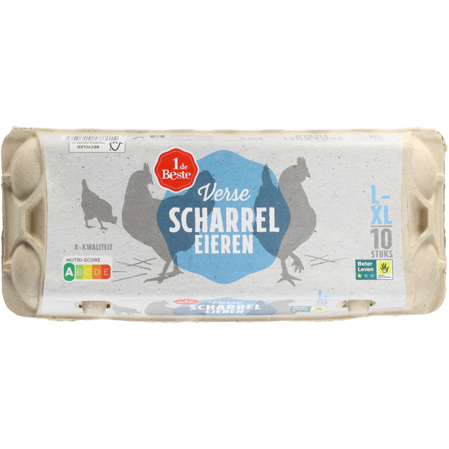 1 de Beste Scharreleieren wit l-xl
