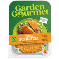 Garden Gourmet Kaasschnitzel 2 stuks Foto van Garden Gourmet Kaasschnitzel 2 stuks