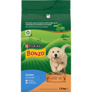 Bonzo Hondenvoer junior kip-groenten Foto van Bonzo Hondenvoer junior kip-groenten