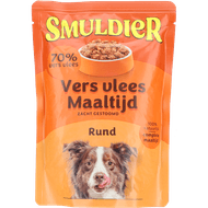 Smuldier Vers vlees maaltijd rund Foto van Smuldier Vers vlees maaltijd rund