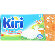 Kiri Smeerkaas 8 stuks Foto van Kiri Smeerkaas 8 stuks