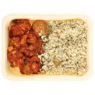 Mealmasters Kofte in tomatensaus met rijst Foto van Mealmasters Kofte in tomatensaus met rijst