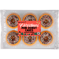 Van Dijk Kerst donutcakejes Foto van Van Dijk Kerst donutcakejes