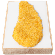 Visschnitzel krokant Foto van Visschnitzel krokant