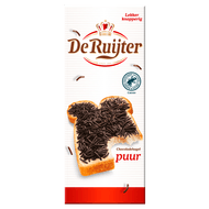 Foto van De Ruijter Chocoladehagel puur