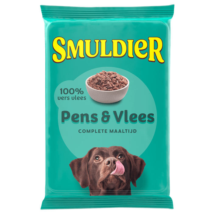 Smuldier Pens en vlees compleet