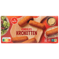 1 de Beste Kroketten rundvlees 12 st. Foto van 1 de Beste Kroketten rundvlees 12 st.