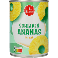 Foto van 1 de Beste Ananasschijven op sap