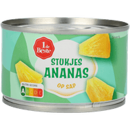 Foto van 1 de Beste Ananasstukjes op sap