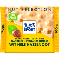 Foto van Ritter Sport Wit hazelnoot