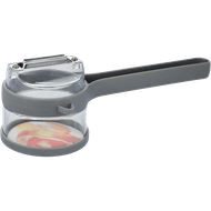 Multifunctionele dunschiller Met opvangbak Foto van Multifunctionele dunschiller Met opvangbak