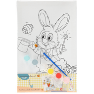 Foto van Schilder op nummer pasen